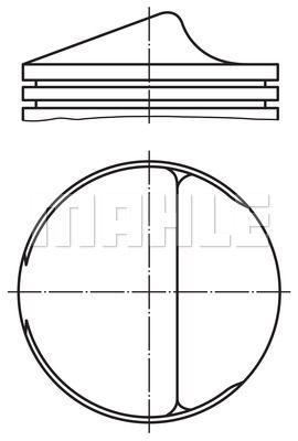 WILMINK GROUP Поршень WG1255054